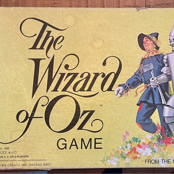 Cadaco Games Wizard Of Oz Board Game Poshmark